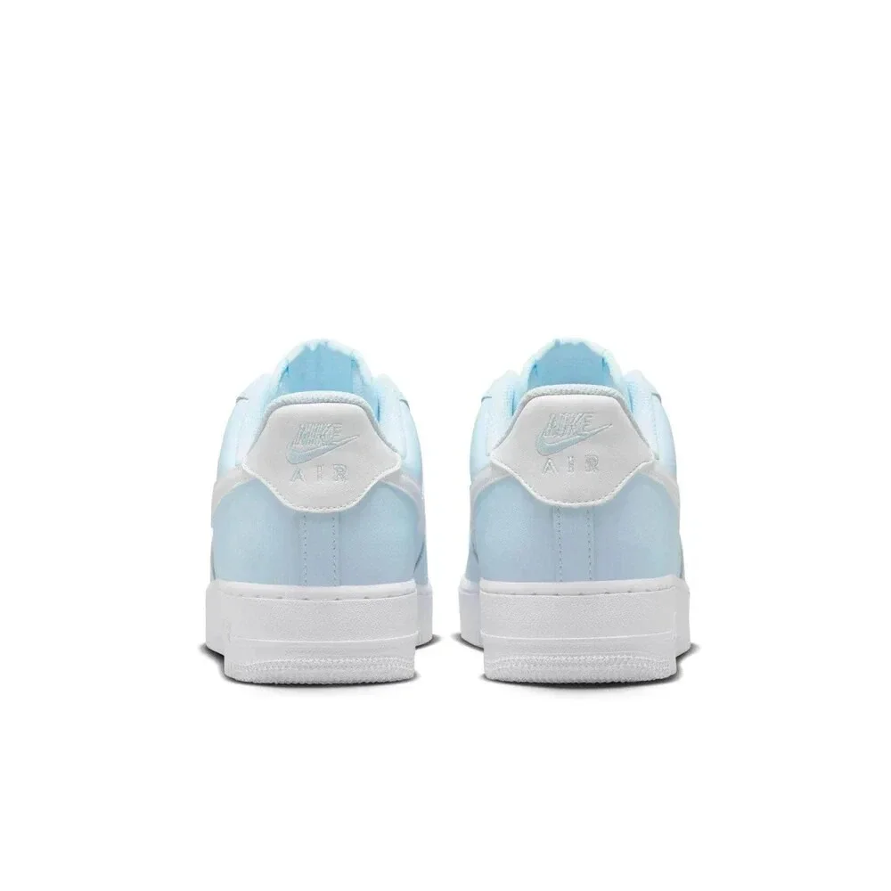 Nike Air Force 1 '07 Mens Size 9.5 Sneakers Shoes Glacier Blue White FJ4146-400